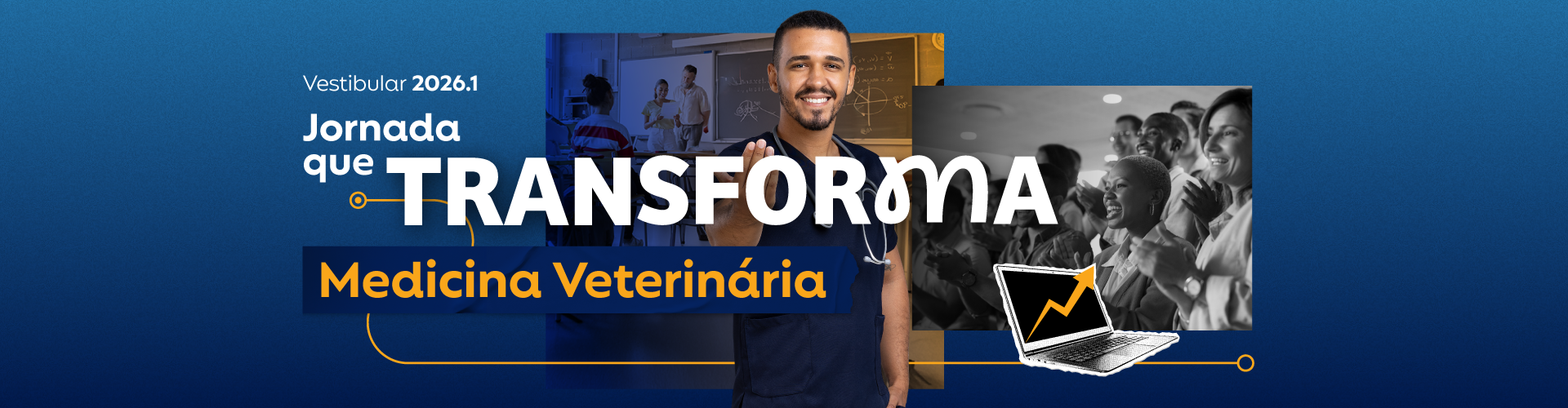Banner do curso de Medicina Veterinária