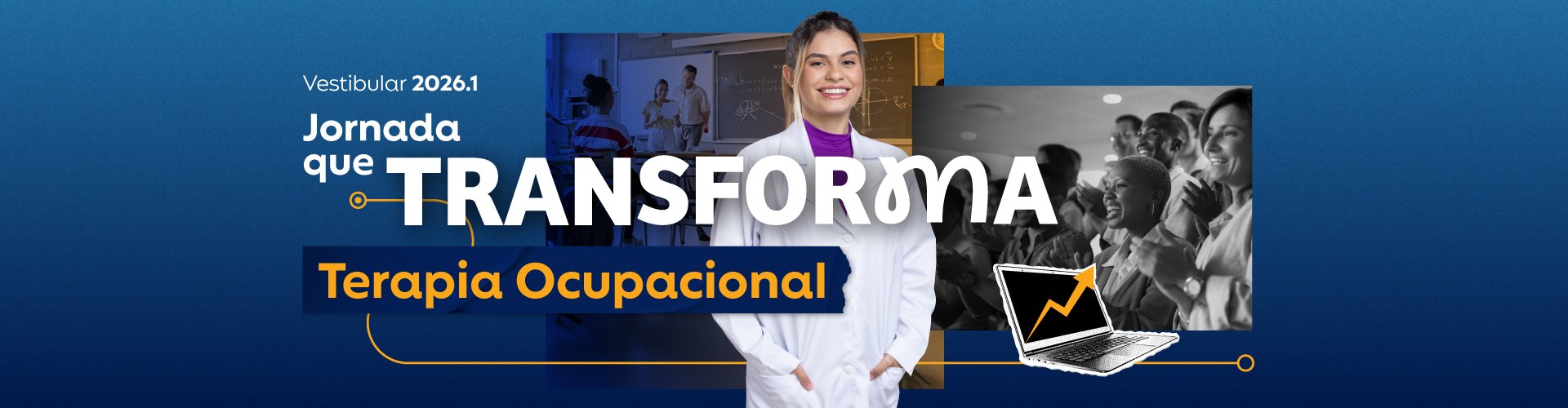 Banner do curso de Terapia Ocupacional