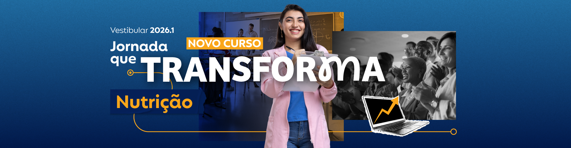 Banner do curso de Nutrição