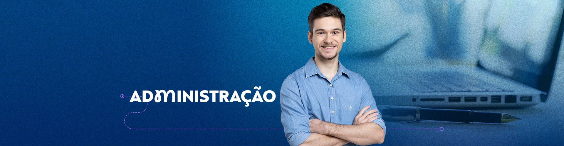 Banner do curso de Administração
