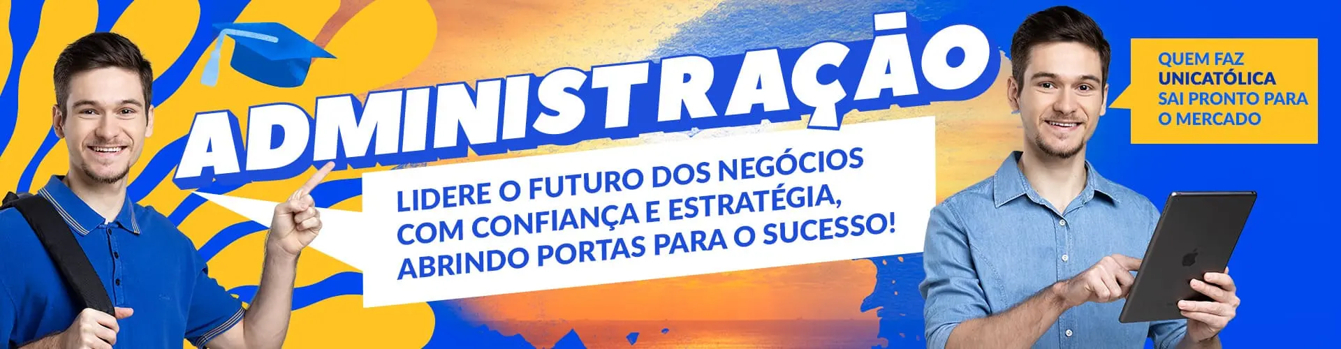 Banner do curso de Administração