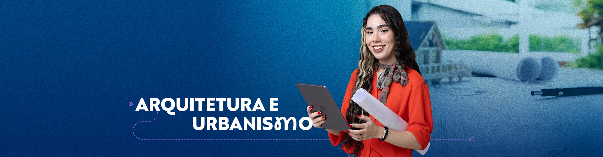 Banner do curso de Arquitetura e Urbanismo