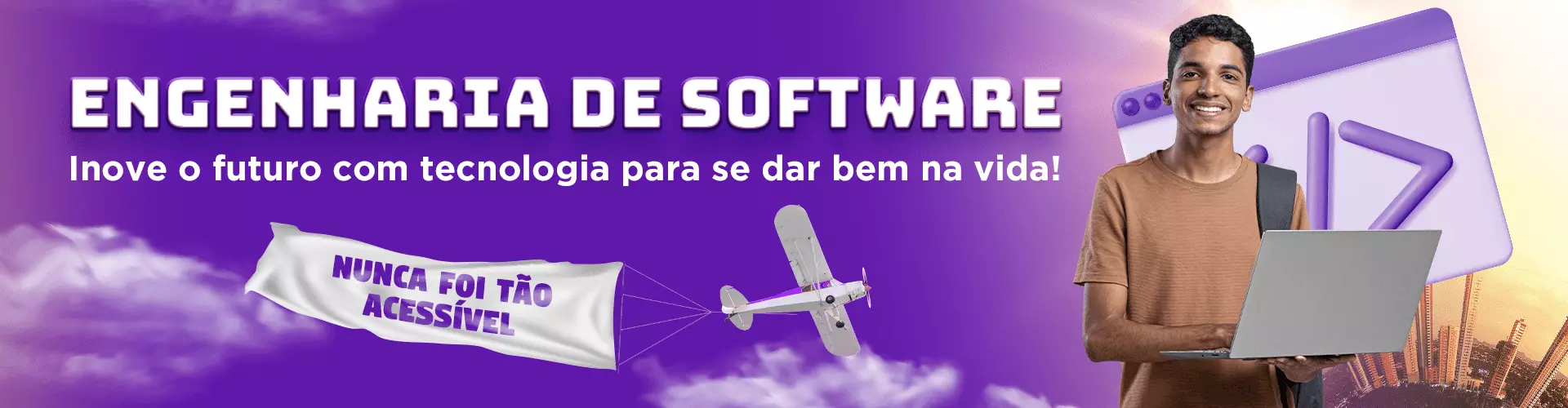 Banner do curso de Engenharia de Software