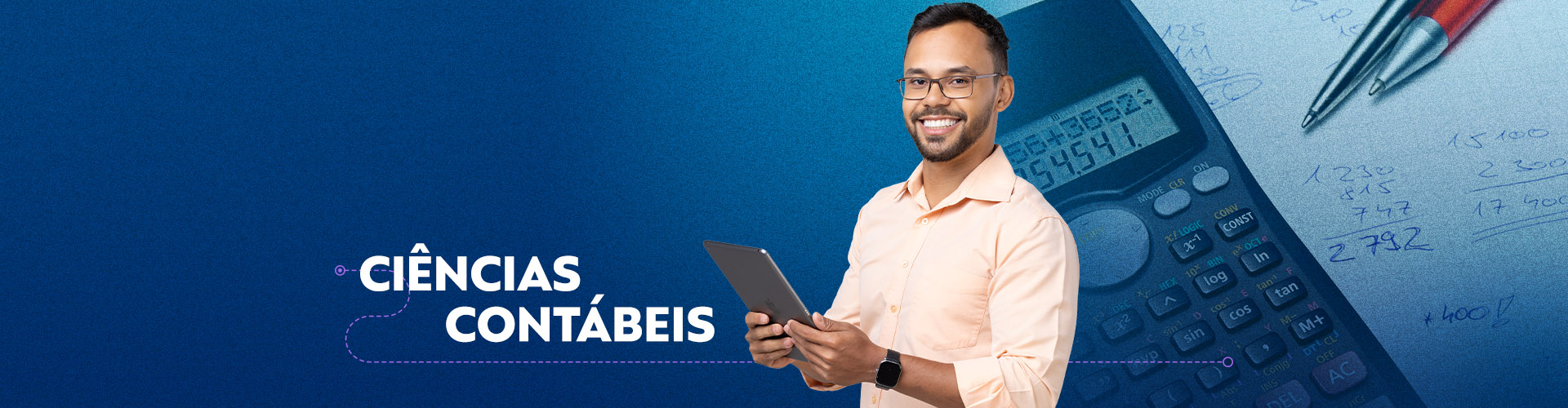 Banner do curso de Ciências Contábeis