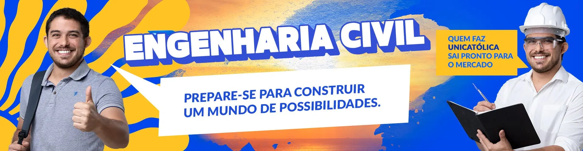 Banner do curso de Engenharia Civil