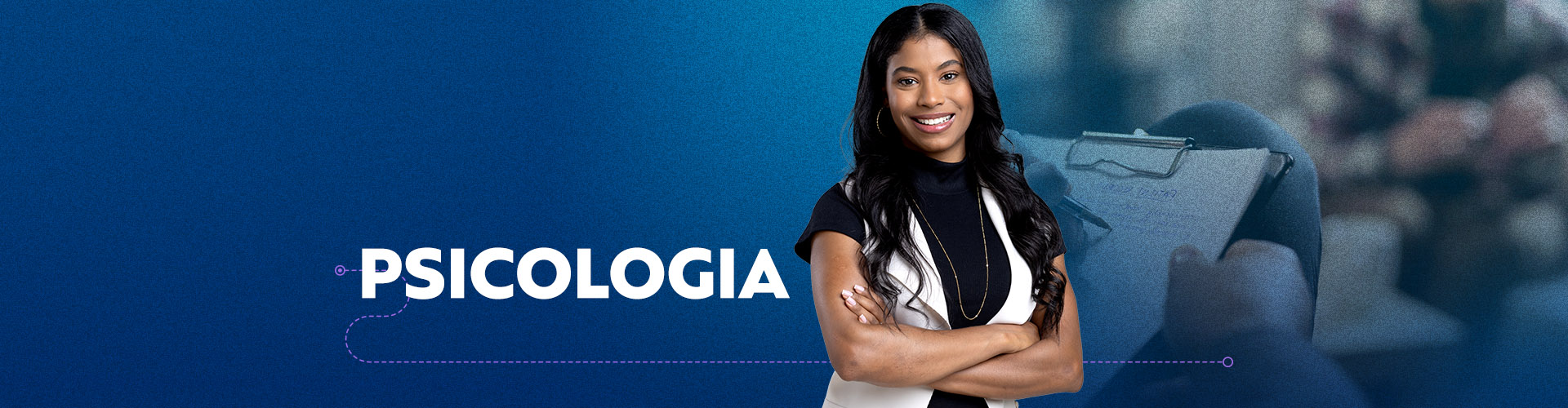 Banner do curso de Psicologia
