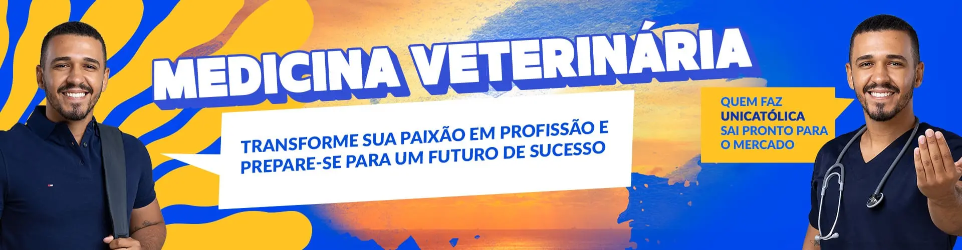 Banner do curso de Medicina Veterinária