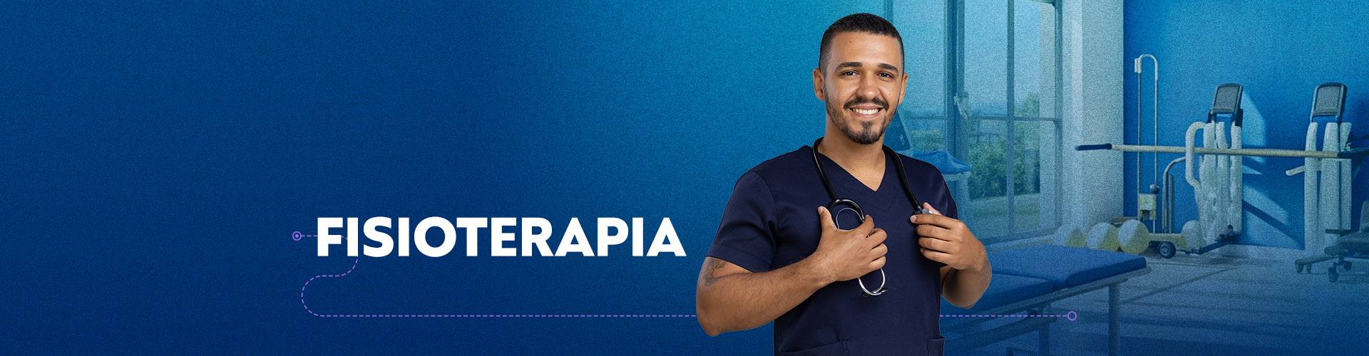 Banner do curso de Fisioterapia