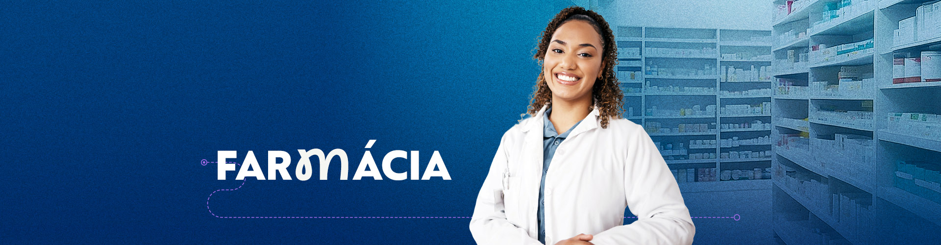 Banner do curso de Farmácia