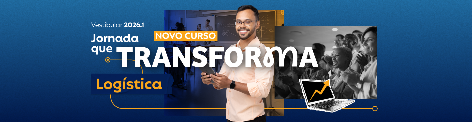 Banner do curso de Logística